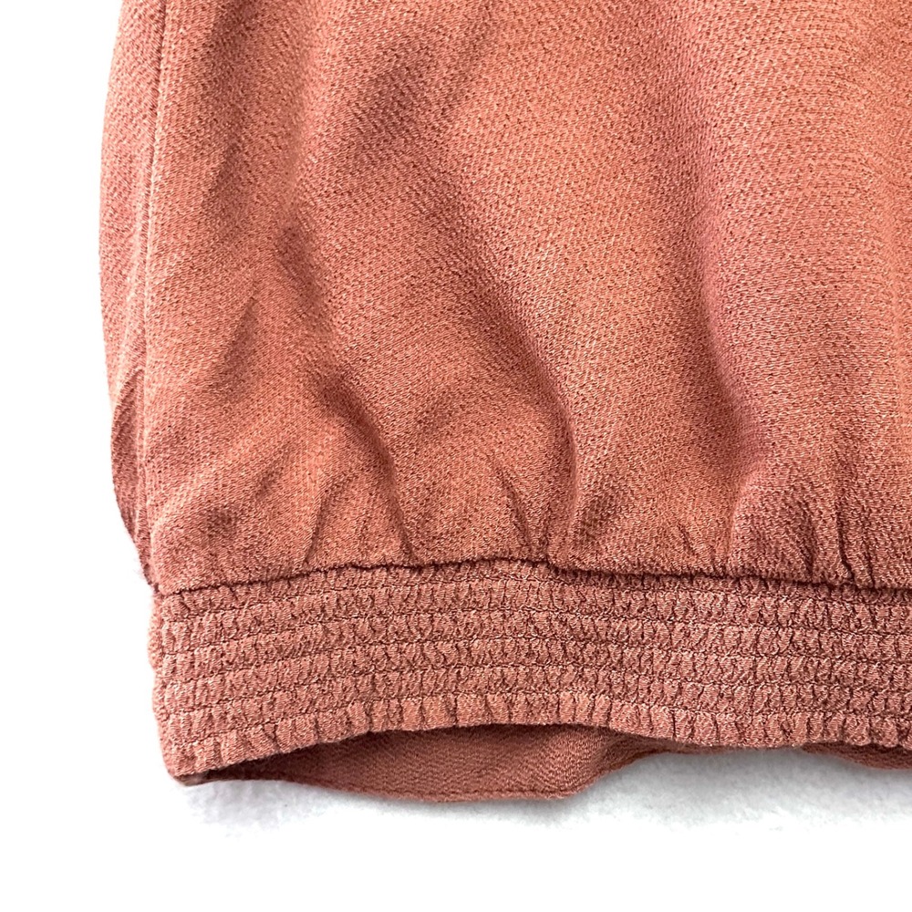 Free People S Drapey Dreams Cross My Heart Halter Top Terracotta Burnt Orange - Picture 11 of 11